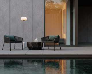 Nobi Outdoor Sectional Sofa - Palisades - Black Nobi Outdoor Sectional Sofa - Palisades - Black