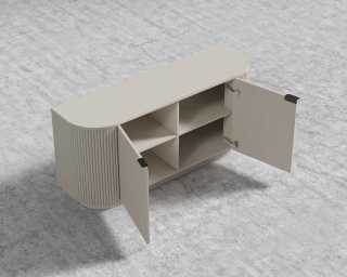Athena Sideboard - Alabaster Matte Lacquer