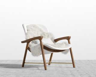Aubrey Lounge Chair - Trento Eggshell Aubrey Lounge Chair - Trento Eggshell