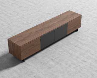 Augustus TV Stand - Walnut Augustus TV Stand - Walnut