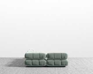 Belia Modular Sectional - Plush Velvet - Moonstone
