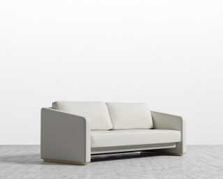 Bristol Futon - Modern Felt - Alesund - Brass legs