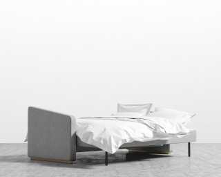 Bristol Futon - Modern Felt - Malmo - Brass legs