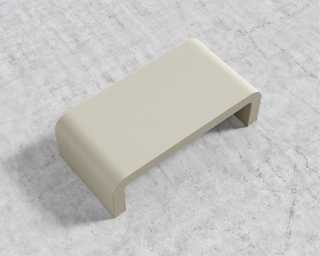 Cascadia Coffee Table - Alabaster Cascadia Coffee Table - Alabaster