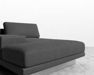 Dresden Left Chaise - Modern Felt - Stockholm Dresden Left Chaise - Modern Felt - Stockholm