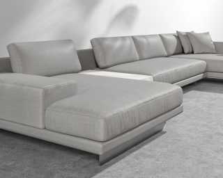 Dresden Outdoor Modular Sectional - Encino - White Ceramic