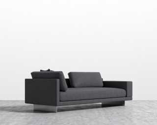 Dresden Right Arm Sofa - Plush Weave Narwhal Dresden Right Arm Sofa - Plush Weave Narwhal