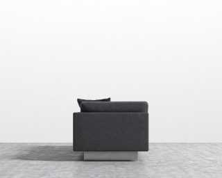 Dresden Right Arm Sofa - Plush Weave Narwhal Dresden Right Arm Sofa - Plush Weave Narwhal