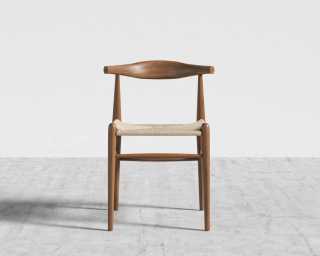 Elbow Chair – Woven - Walnut