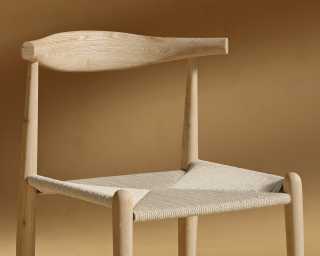 Elbow Counter Stool - Woven - Natural Elbow Counter Stool - Woven - Natural