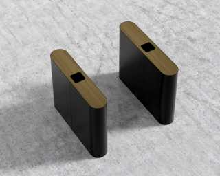 Eryk Standing Desk - Base - Ebony