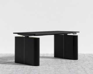 Eryk Standing Desk - Base - Ebony