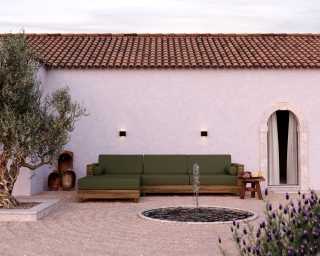 Hampton Outdoor scene - Fresco