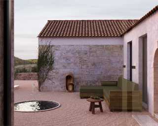 Hampton Outdoor scene - Fresco Hampton Outdoor scene - Fresco