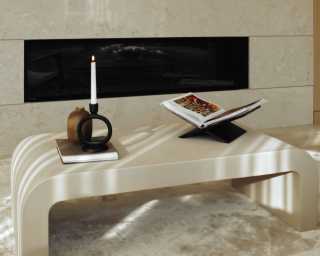 Cascadia Coffee Table - Alabaster Cascadia Coffee Table - Alabaster