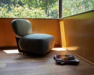 Toro lounge chair in sage Toro lounge chair in sage