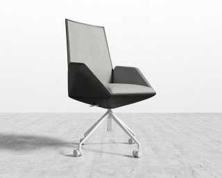 Julian Office Chair - Malmo / Trento Jet Black Julian Office Chair - Malmo / Trento Jet Black