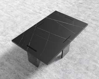 Marbella Coffee Table - Black Pietra Ceramic Marbella Coffee Table - Black Pietra Ceramic