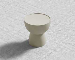 Maria Side Table - Alabaster