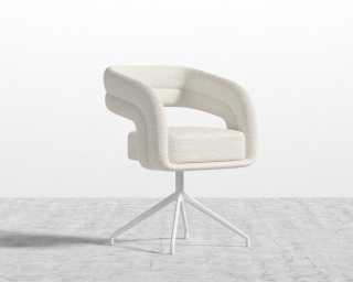 Mia Dining Chair - Chatou Boucle - Pearl Mia Dining Chair - Chatou Boucle - Pearl
