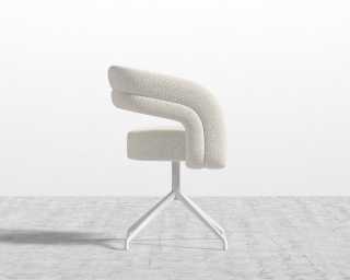 Mia Dining Chair - Chatou Boucle - Pearl Mia Dining Chair - Chatou Boucle - Pearl