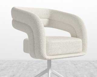Mia Dining Chair - Chatou Boucle - Pearl Mia Dining Chair - Chatou Boucle - Pearl