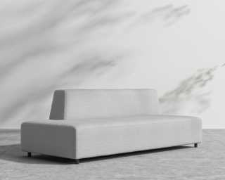 Mika Outdoor Open Left 3 Seater - Encino Mika Outdoor Open Left 3 Seater - Encino