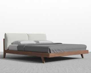 Mikkel Bed - King - Walnut - Alesund Mikkel Bed - King - Walnut - Alesund