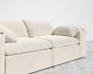 Nuvo_Sofa_Plush_Velvet - Cloud