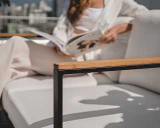 Louis Outdoor Loveseat -palisades