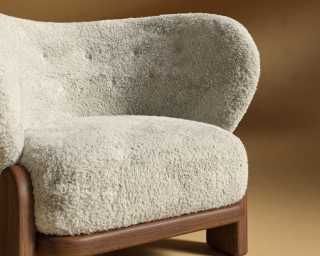 Pallas_Lounge_Chair_Shearling - Almond