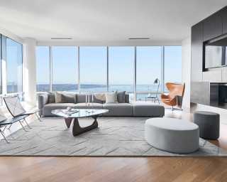 Arya Modular Sectional - Left Hand Facing - Plush Weave Porpoise Arya Modular Sectional - Left Hand Facing - Plush Weave Porpoise