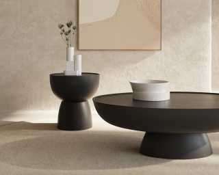 Maria Collection - Black Concrete