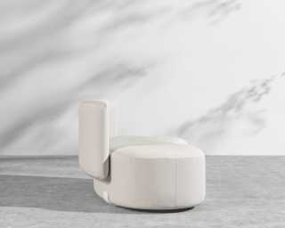 Tano Outdoor Left Corner - Palisades - White Tano Outdoor Left Corner - Palisades - White