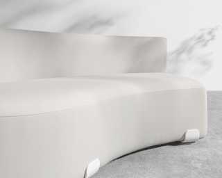 Tano Outdoor Left Corner - Palisades - White Tano Outdoor Left Corner - Palisades - White