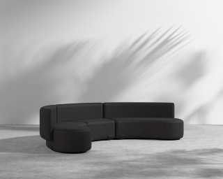 Tano Outdoor Modular Sectional - Arcadia - Black