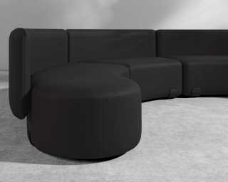 Tano Outdoor Modular Sectional - Arcadia - Black