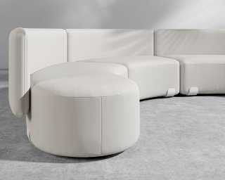 Tano Outdoor Modular Sectional - Palisades - White
