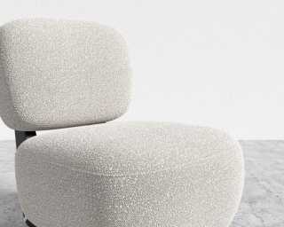 Toro_Lounge_Chair_Chatou Boucle - Pearl Toro_Lounge_Chair_Chatou Boucle - Pearl