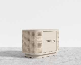 Wishbone Nightstand - Washed Natural Oak Wishbone Nightstand - Washed Natural Oak