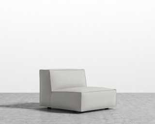 Porter Armless - Plush Weave - Oyster Porter Armless - Plush Weave - Oyster