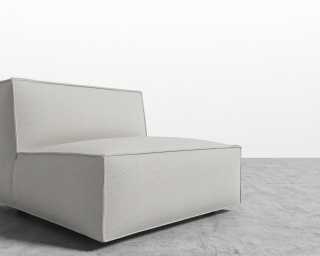 Porter Armless - Plush Weave - Oyster Porter Armless - Plush Weave - Oyster