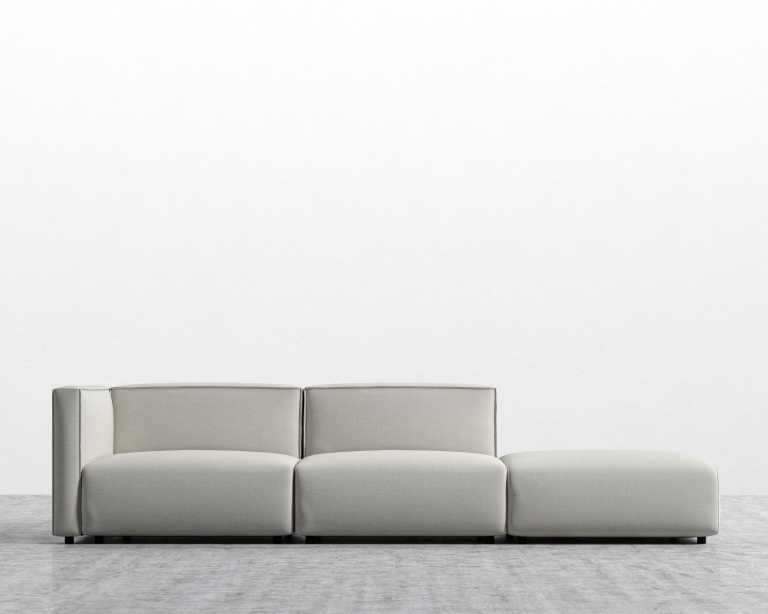 Arya Modular Sofa with Open End - Modern Felt - Alesund Arya Modular Sofa with Open End - Modern Felt - Alesund
