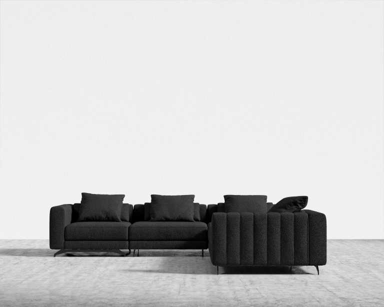 Berlin L-Sectional - Chatou Boucle - Caviar