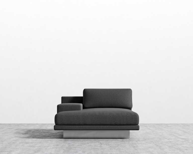 Dresden Left Chaise - Modern Felt - Stockholm Dresden Left Chaise - Modern Felt - Stockholm