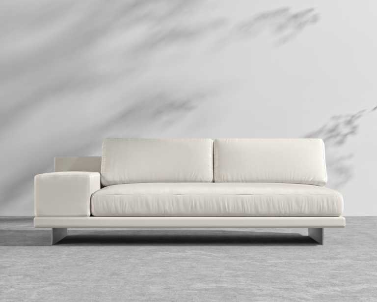 Dresden Outdoor Armless Sofa with Armrest - Palisades Dresden Outdoor Armless Sofa with Armrest - Palisades