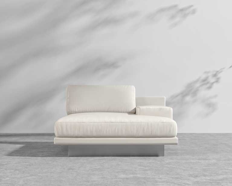 Dresden Outdoor Right Chaise with Armrest - Palisades Dresden Outdoor Right Chaise with Armrest - Palisades