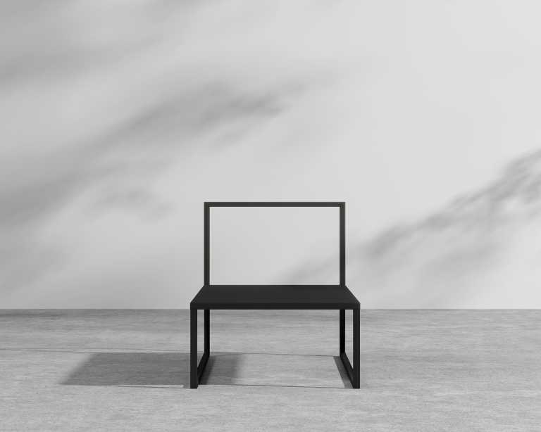 Everett Side Table - Black Frame Everett Side Table - Black Frame