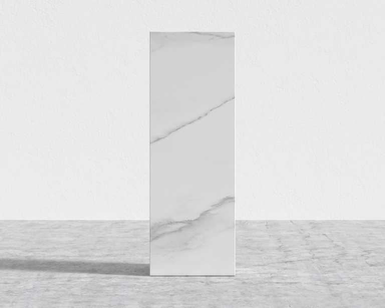 Liza_Pedestal_White_Calacatta_Ceramic